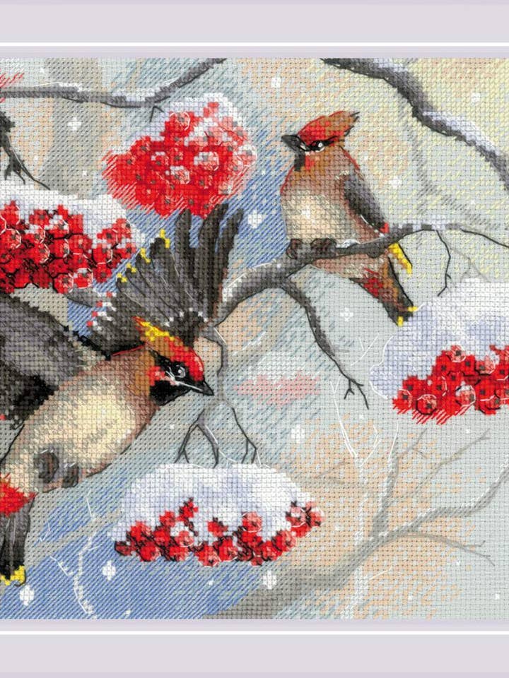 Kit Punto Croce di Riolis 2207 Sussurri Invernali per la vendita all'ingrosso da parte di RIOLIS