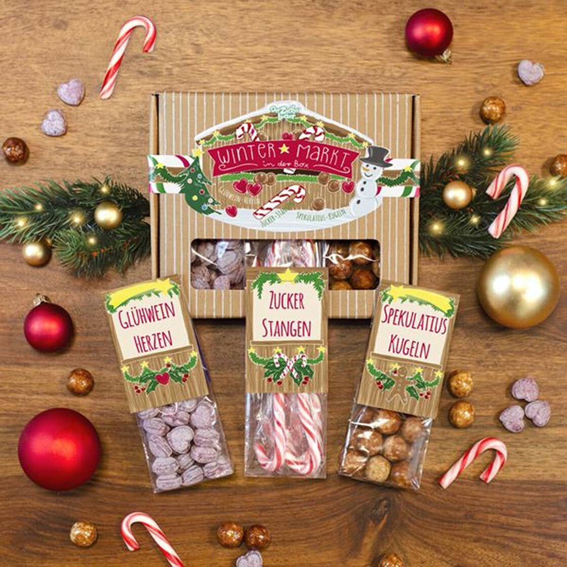 Der Zuckerbäcker - Wholesale Gift box - Naschbox winter market box gift set Christmas3