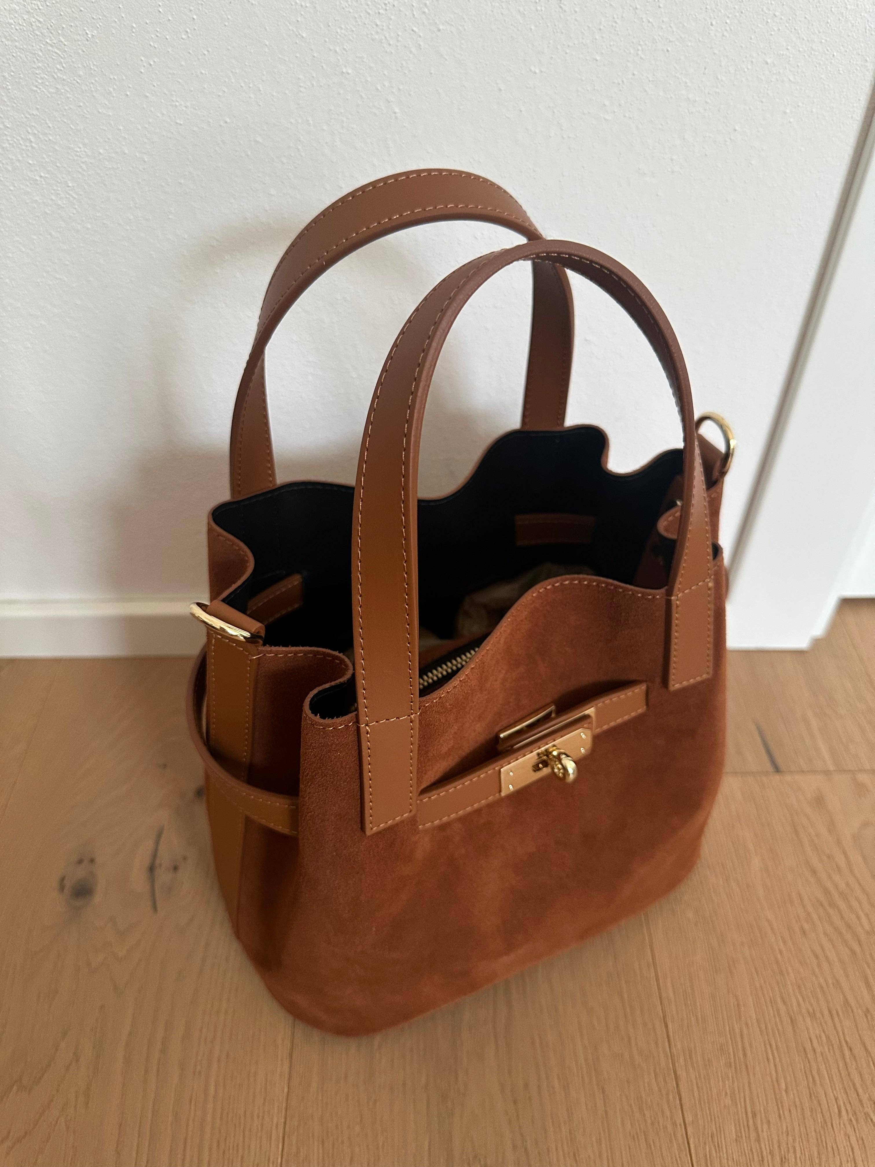 Zhade - Wholesale Shoulder Bag - Women's - TATIANA - suede bucket2