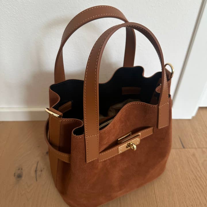 Zhade - Wholesale Shoulder Bag - Women's - TATIANA - suede bucket2