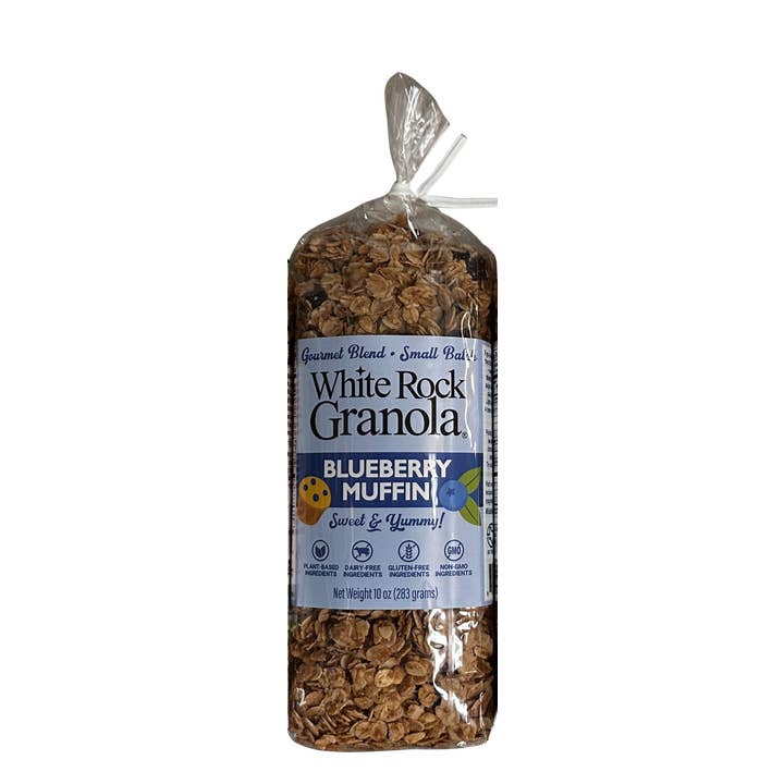 White Rock Granola - Wholesale Granola - White Rock Granola - 10 oz. bakery bag, multiple flavors17