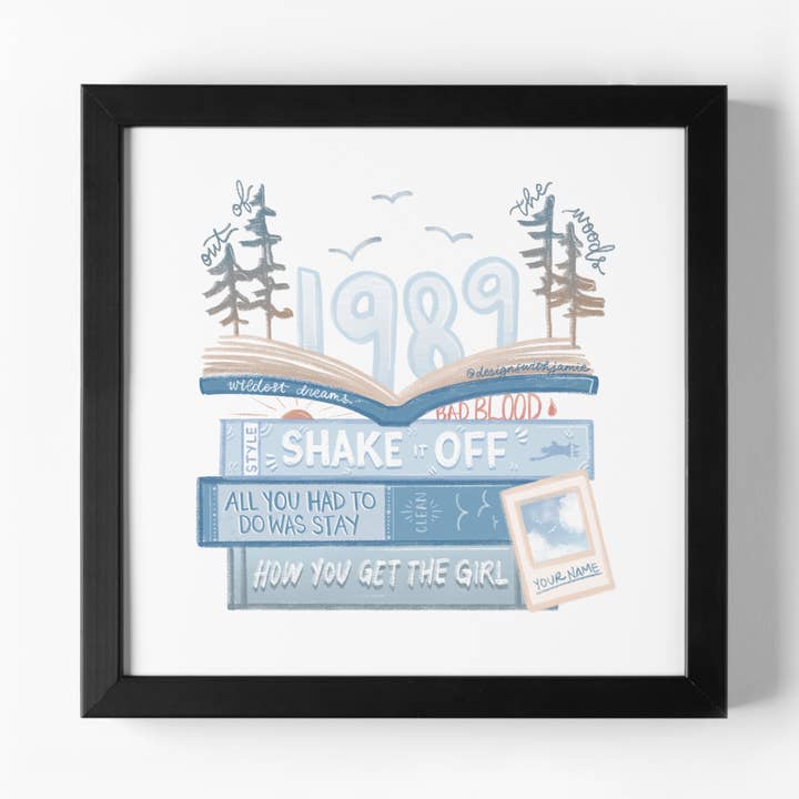 Stampa album 1989 per la vendita all'ingrosso da parte di Designs with Jamie