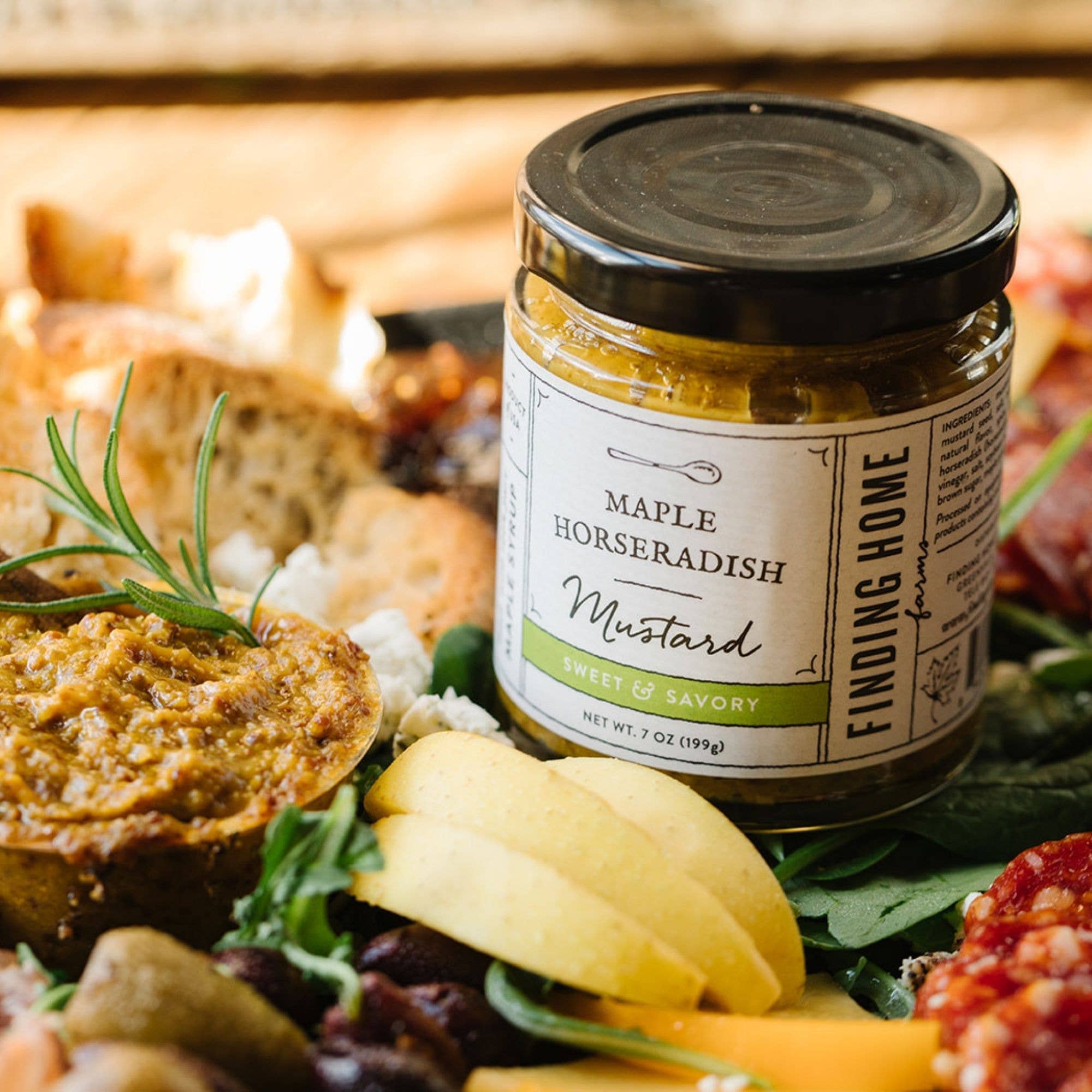 Finding Home Farms - Wholesale Mustard - Maple Horseradish Mustard2