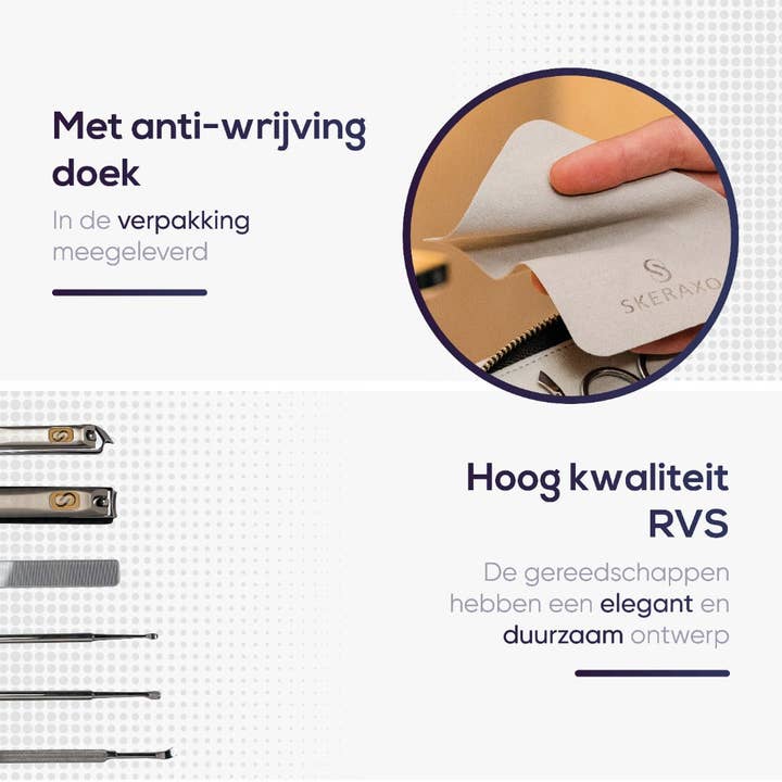 skeraxo - Wholesale Nailcare Set - Skeraxo® Luxury Manicure & Pedicure Set4