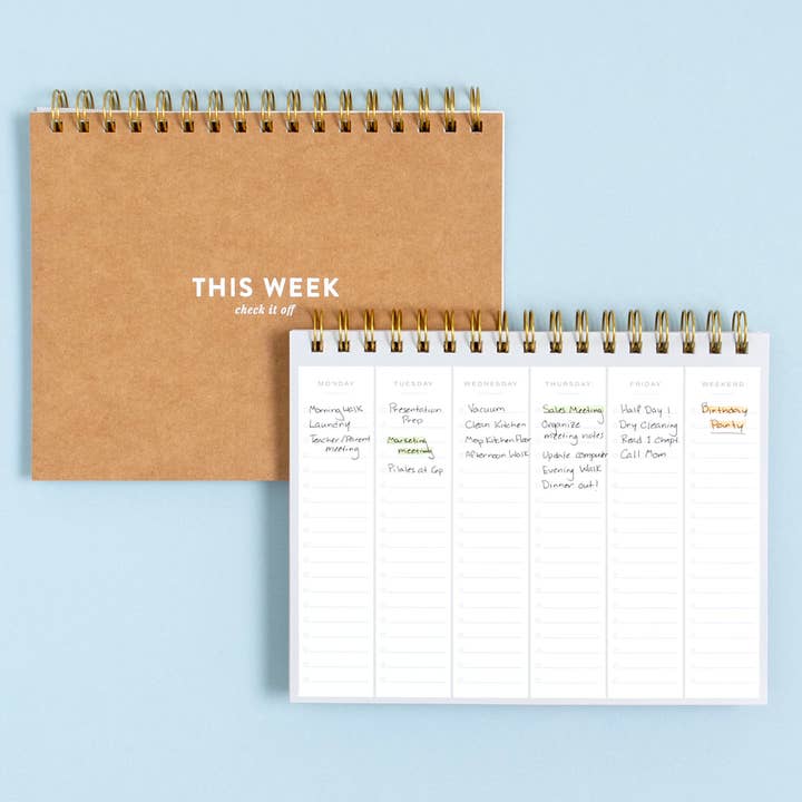 Studio Calico - Wholesale Planner - Undated Spiral Weekly Planner4