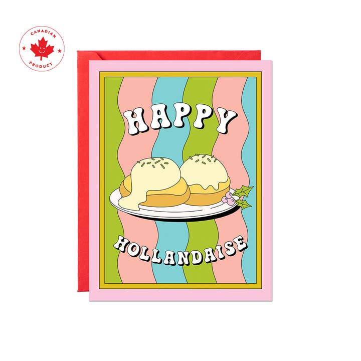 Party Mountain Paper co. - Wholesale Christmas Card - Happy Hollandaise | Last Chance