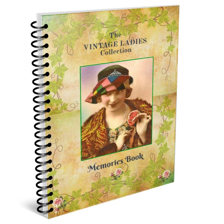 VINTAGE LADIES COLLECTION - Wholesale Scrapbook - Vintage Ladies Collection: MEMORIES ALBUM.