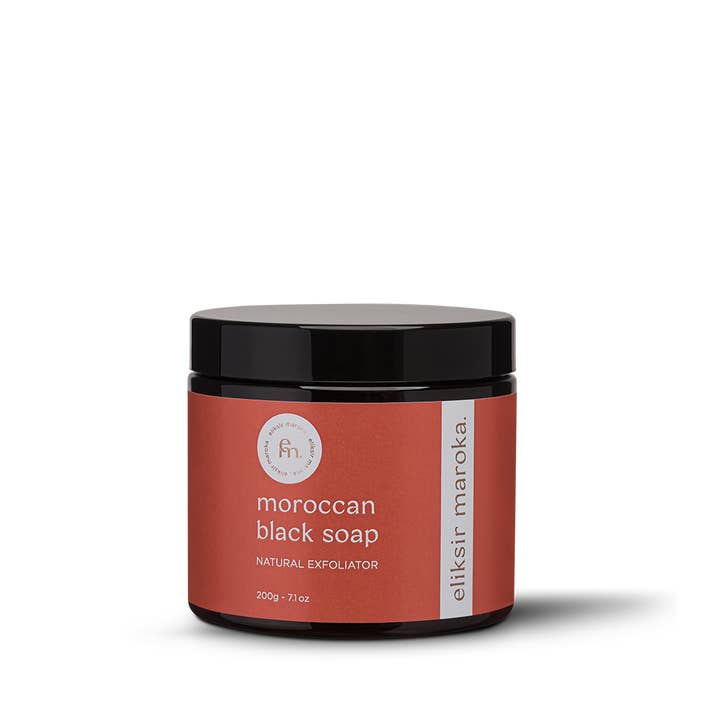 Moroccan Natural Black Soap for wholesale by ELIKSIR MAROKA