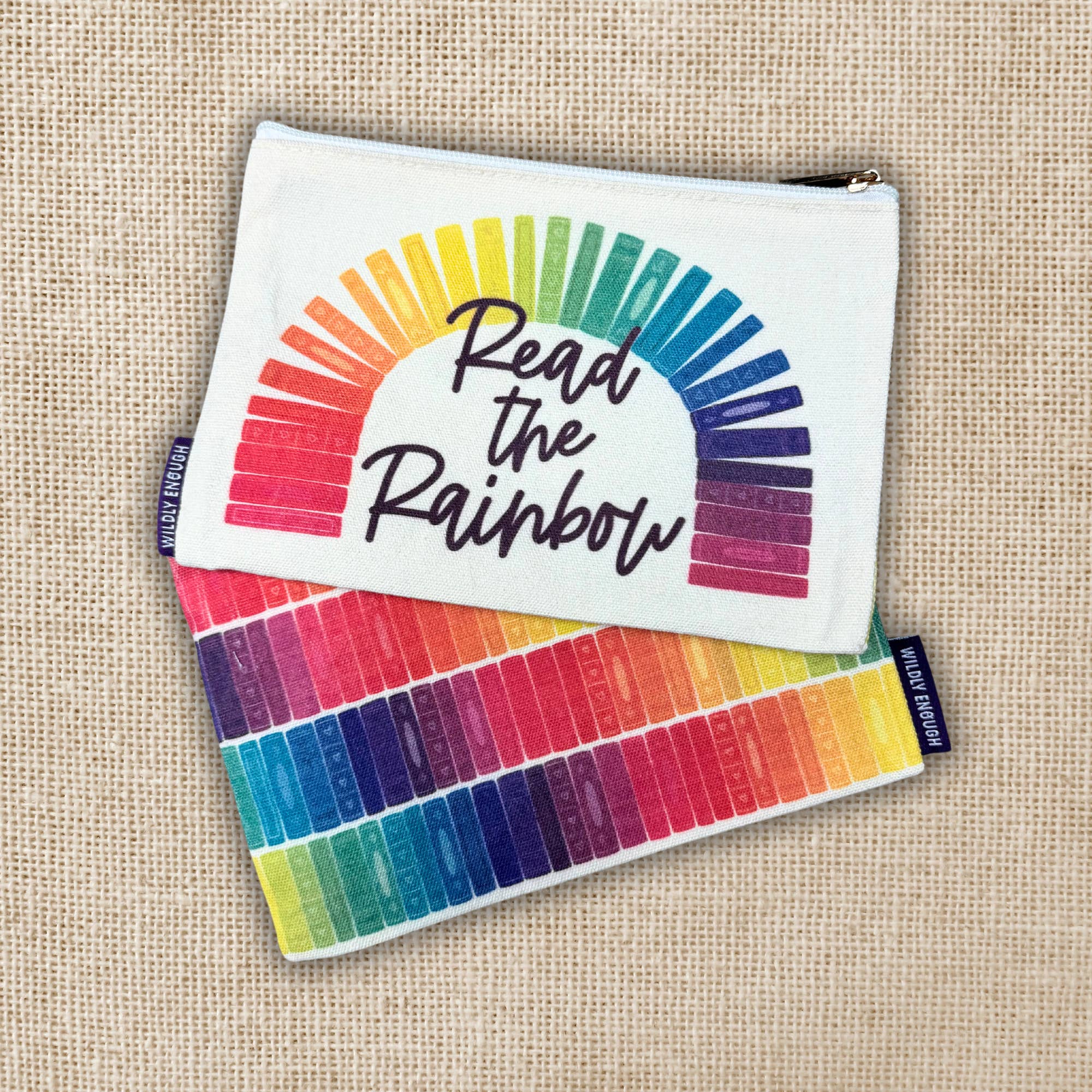 Kingdom of Threads - Wholesale Pouch - Women's - Read the Rainbow Pouch