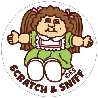 EverythingSmells, LLC - Wholesale Sticker - Baby Powder Doll EverythingSmells Scratch & Sniff Stickers