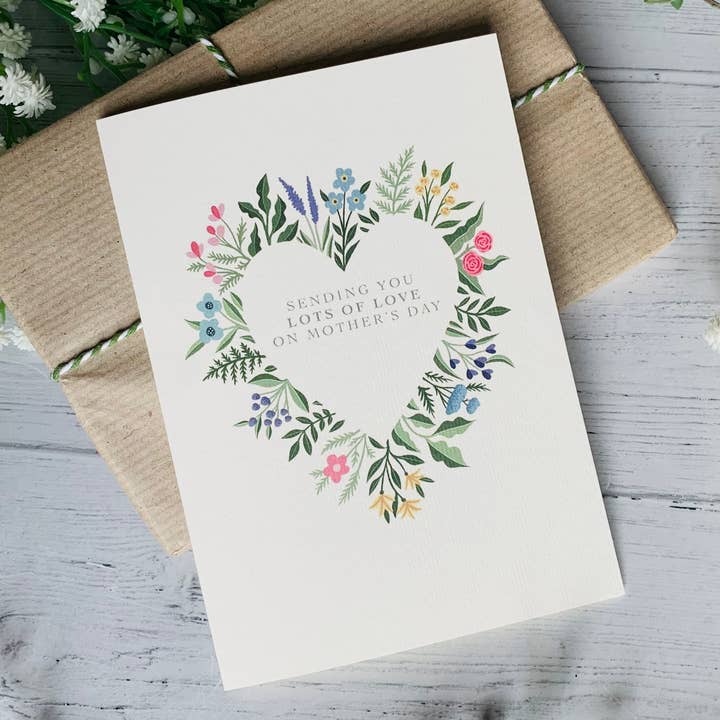 Envio de Amor no Cartão de Saudação Dia da Mãe por atacado de By Becky Amelia