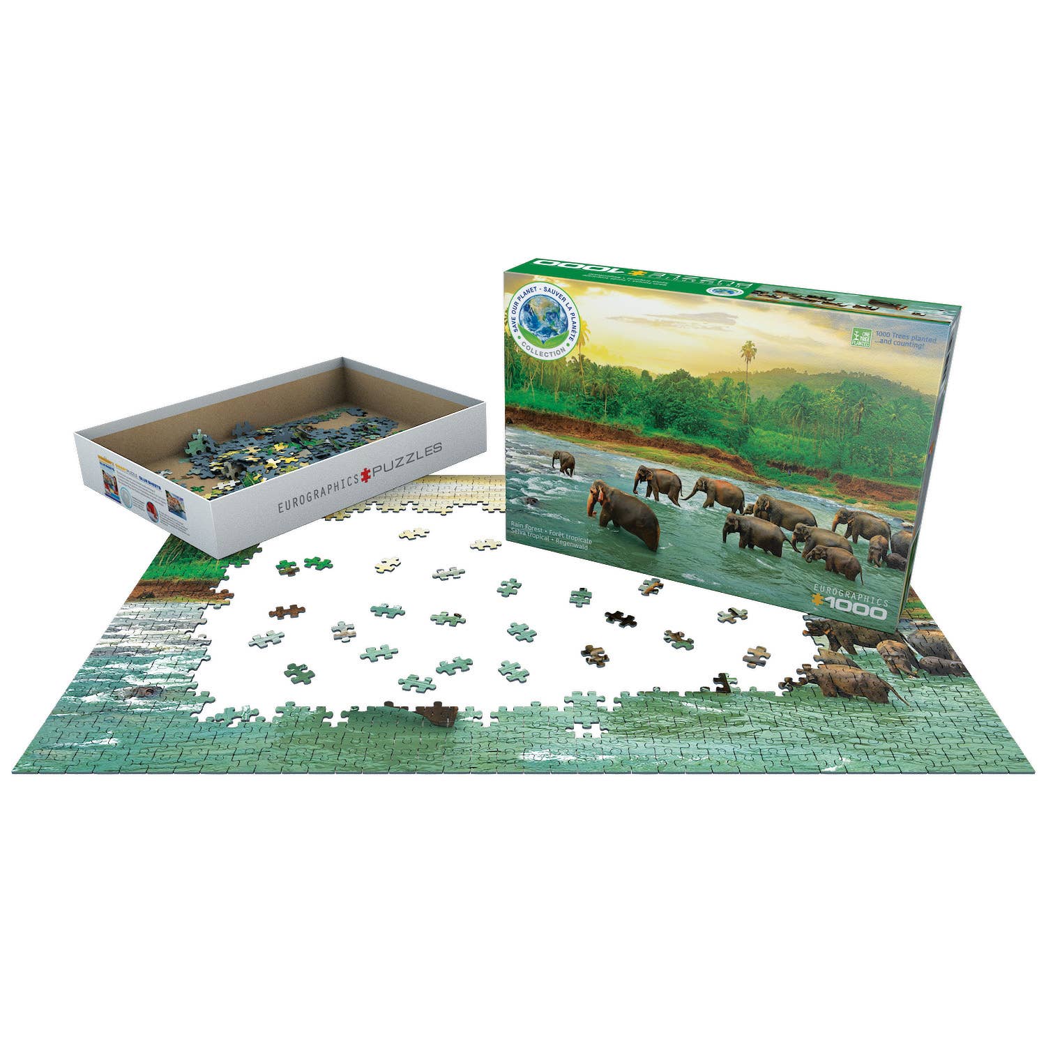 Eurographics Puzzles USA - Wholesale Puzzle - Adult - Rainforest2