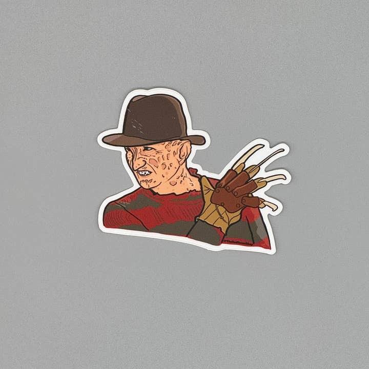The Red Swan Shop - Wholesale Sticker - Vinyl Decal - Freddy Krueger1