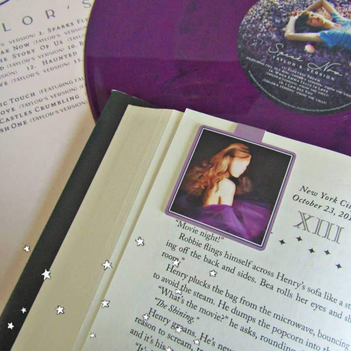 Taylor Swift Speak Now Taylor's Version Vinyl Bookmark for wholesale by Like Starlight Studio
