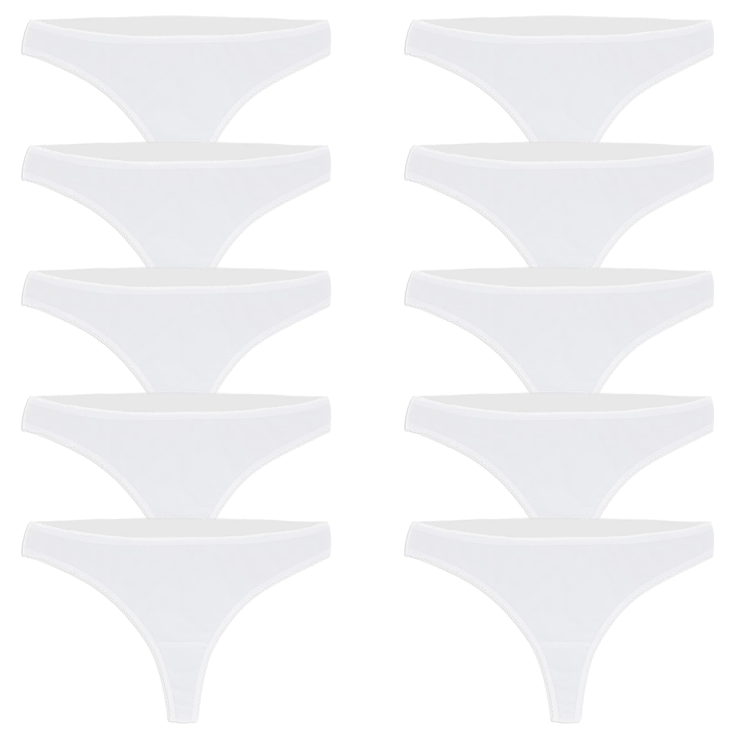 I-Wear Brands - Wholesale Underwear - Women's - Women's 100% Cotton T-Back Thong Panty Underwear2