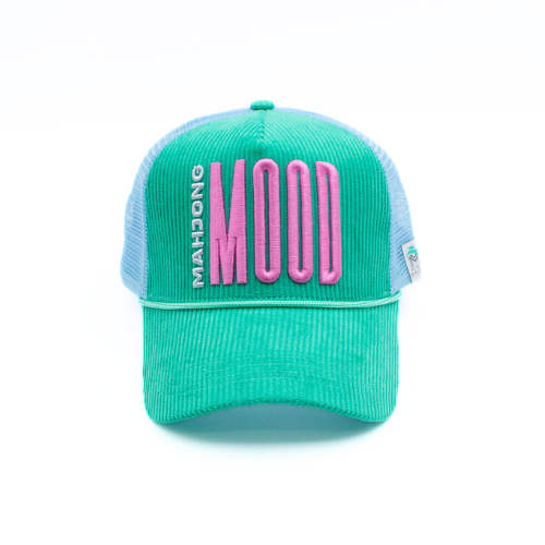My Fair Mahjong - Wholesale Trucker Hat - Women's - MAHJONG HAT | Corduroy Trucker | Mahjong Mood8