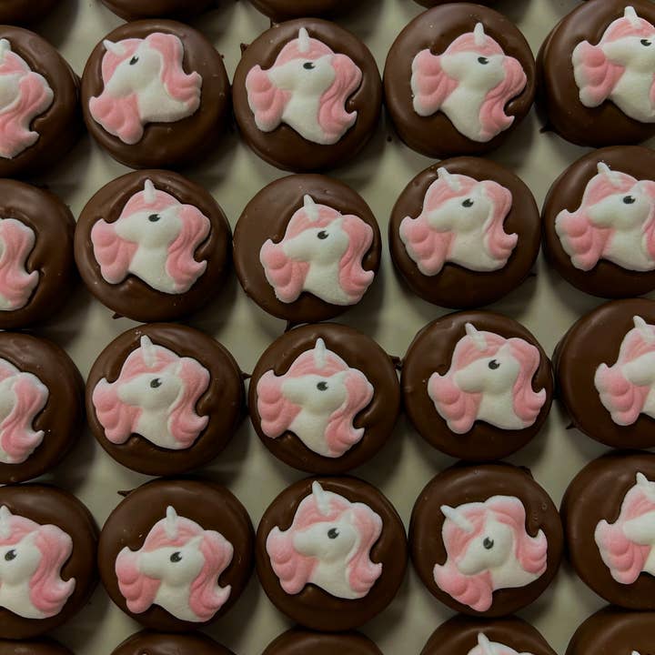 O'Shea's Candies Sweet Shop - Wholesale Chocolate Covered Sweets - O’Oreo “Beauty Queen Diva Unicorn” 🦄 w/ Milk Chocolate 3 PK3