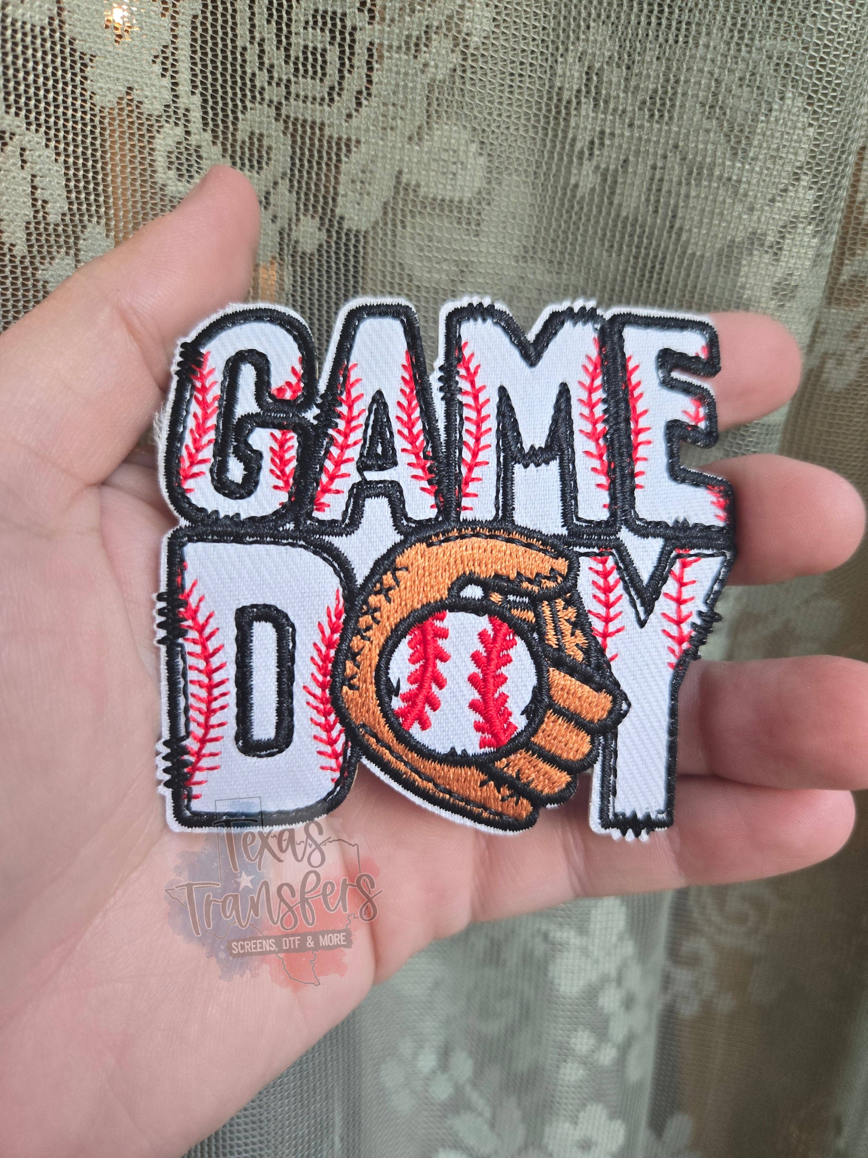 Texas Transfers - Wholesale Patch - Game Day Baseball Glove Iron-On PATCH0