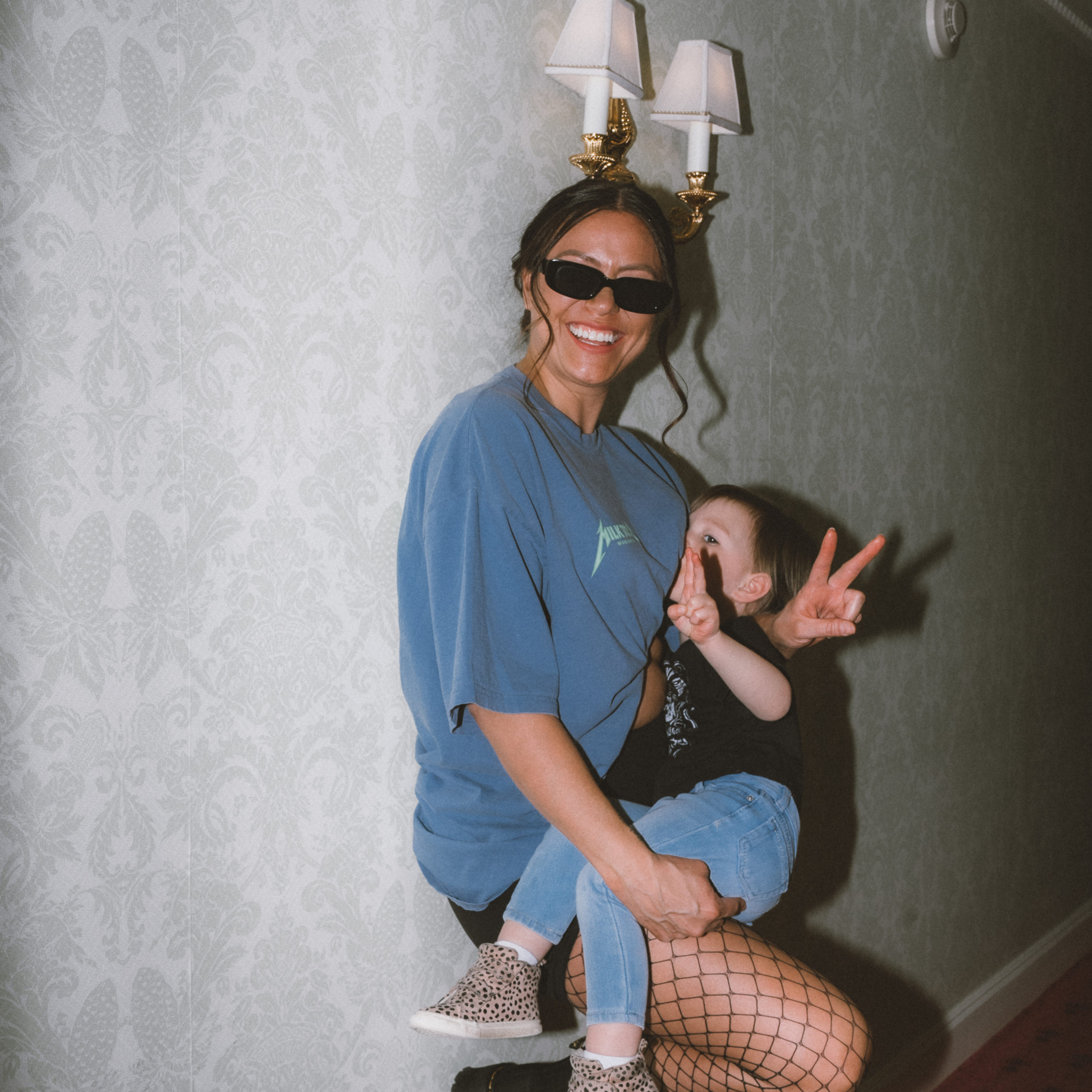 The Little Milk Bar - Wholesale Screen Printed T-Shirt - Women's - Milk Tour™ Tee1