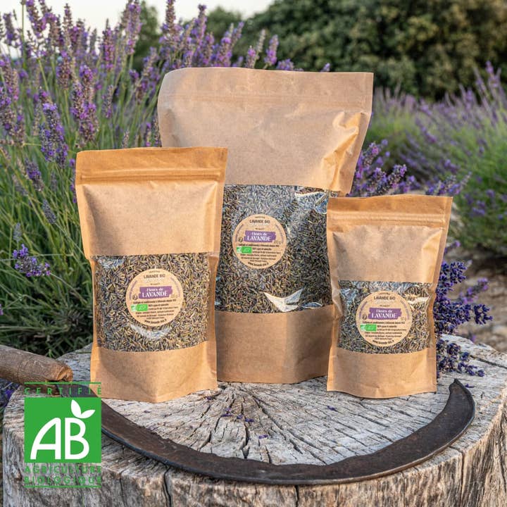 Lavender Flowers Sachet From 50 To 300 Gr for wholesale by Lavande Bio Berenger