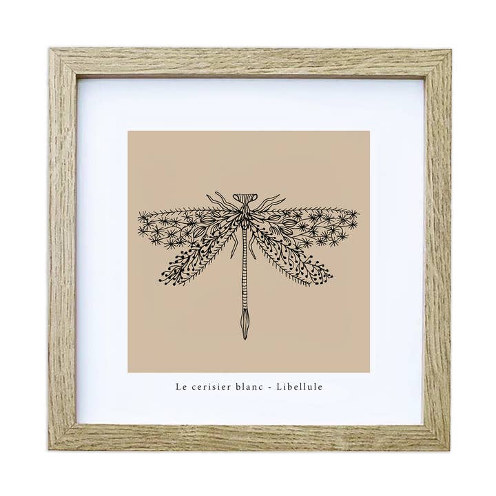 Marco «Libélula» para venta al por mayor de Le cerisier blanc