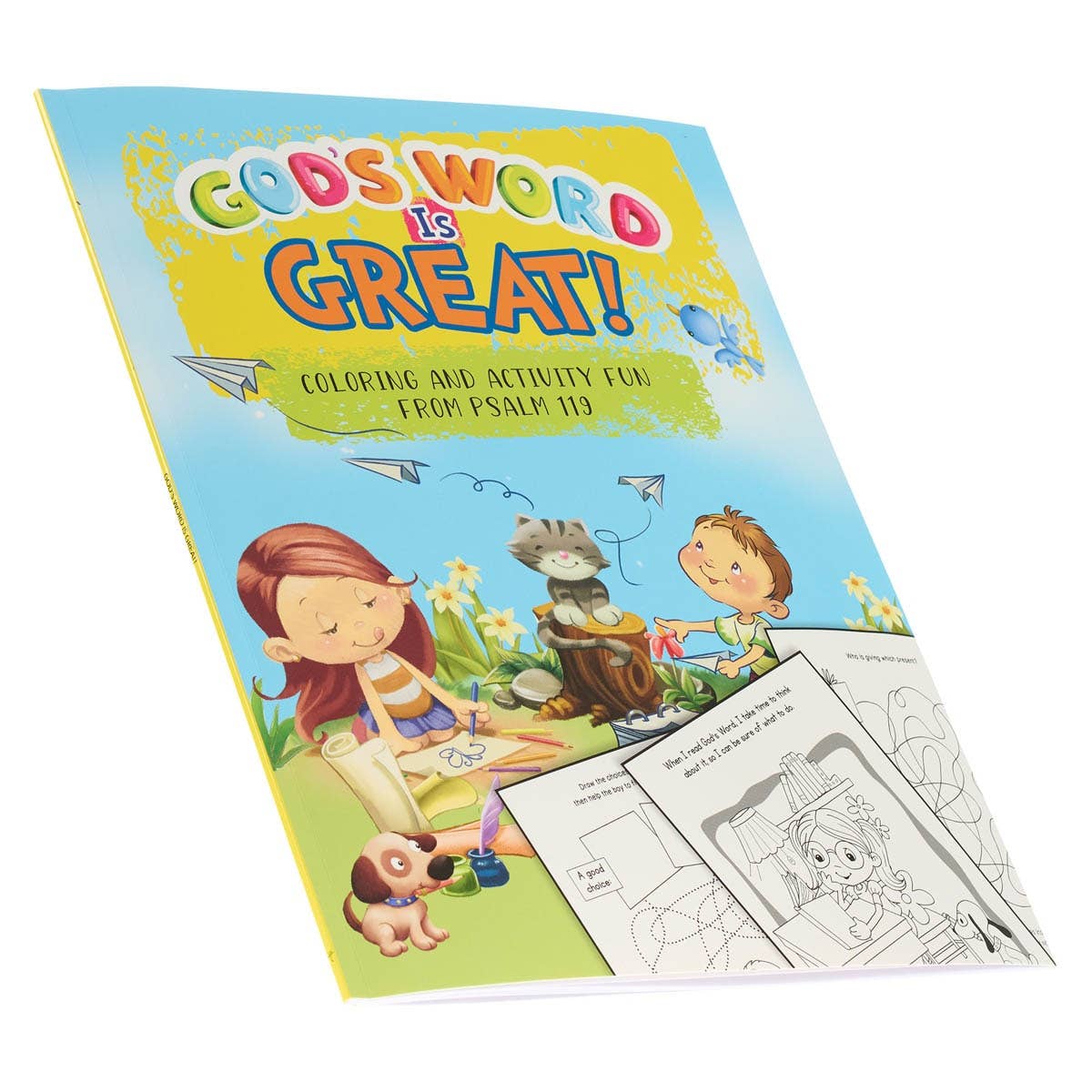 Christian Art Gifts - Wholesale Coloring & Activity Book - Kids & Baby - Activity Book God's Word is Great1