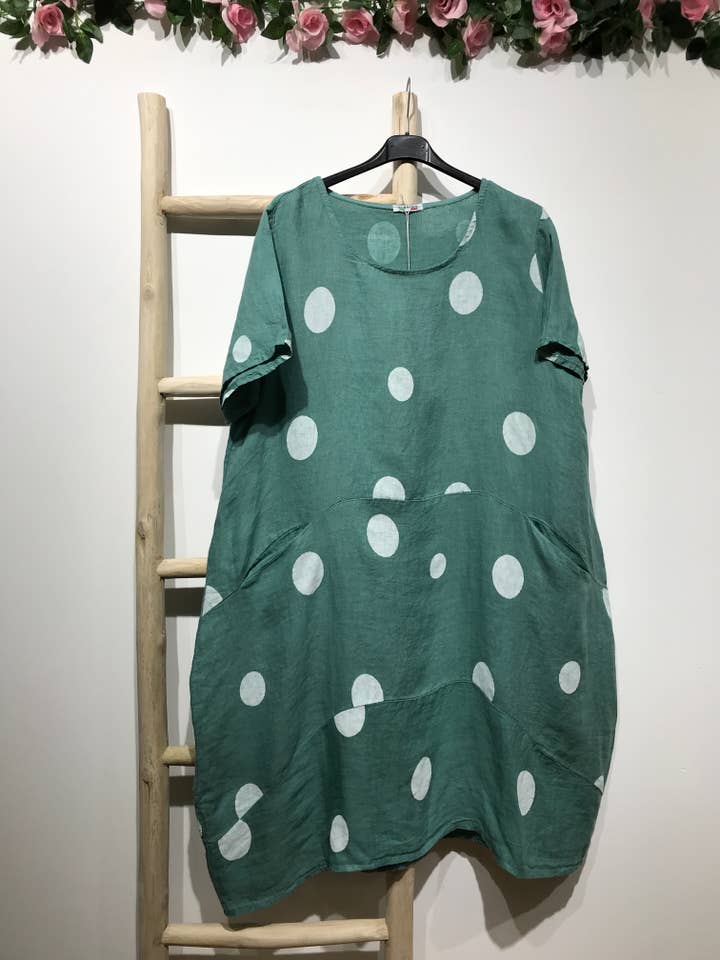 LINEN & COTTON HOUSE - Wholesale Dress - Women's - LINEN DRESS. 17600 SPRING SUMMER CLOTHING3