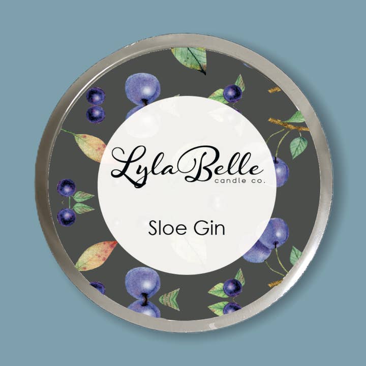 Sloe Gin Wax Melt Pot for wholesale by Lyla Belle Candle Co.