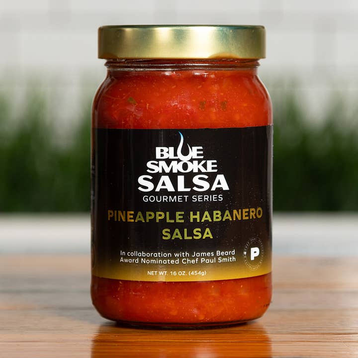 New River Brands - Wholesale Salsa - Blue Smoke Salsa Gourmet Series - Pineapple Habanero1
