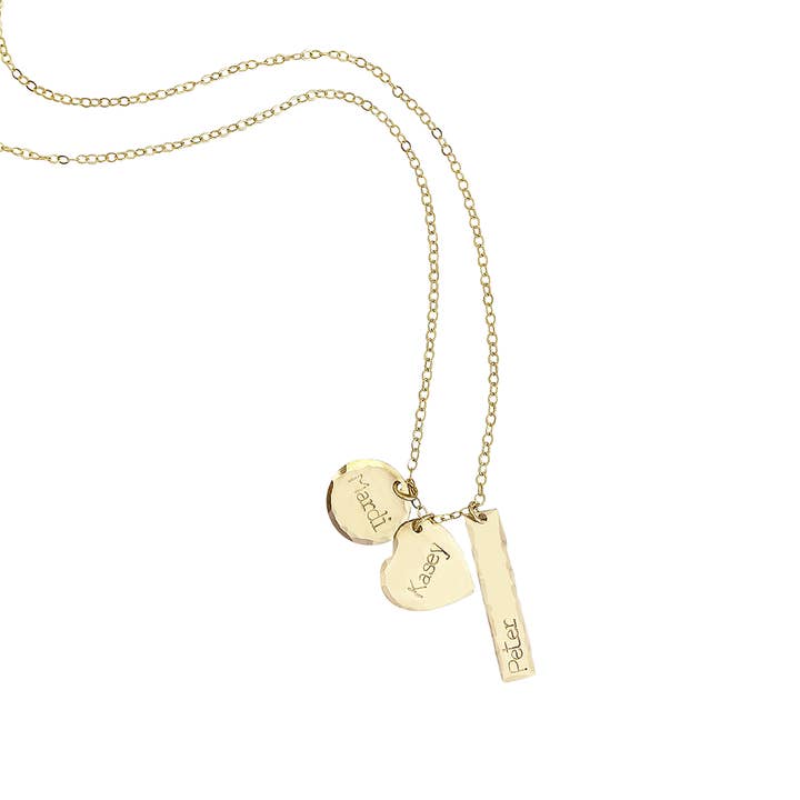 Collar personalizado Farrah Mixed Charm para venta al por mayor de Misuzi