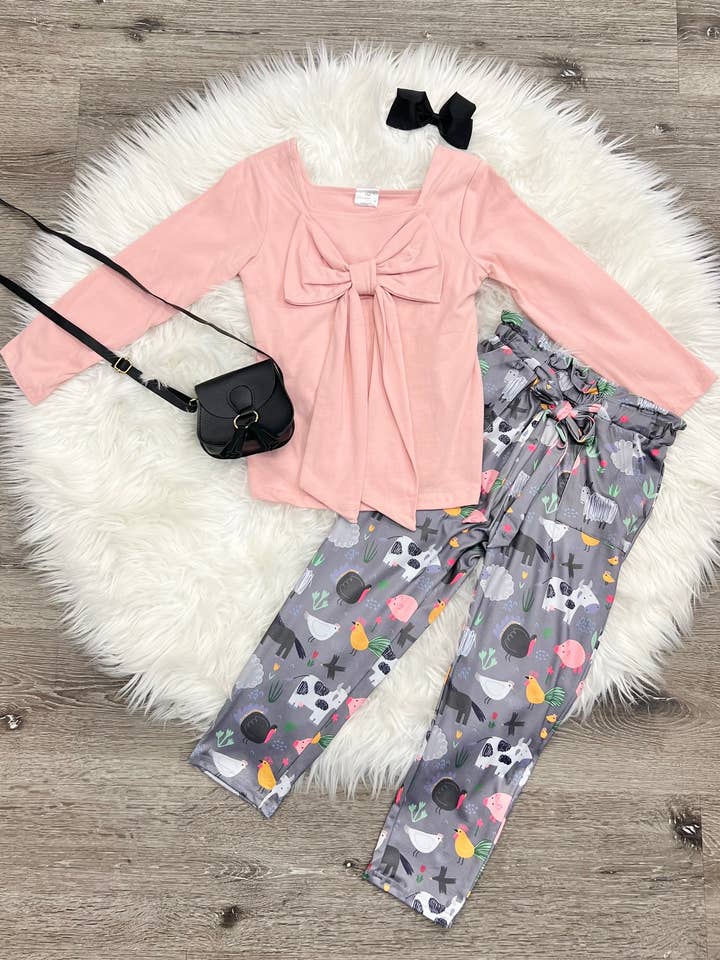 Farm Friends Set for wholesale by Two Cute Boutique LLC