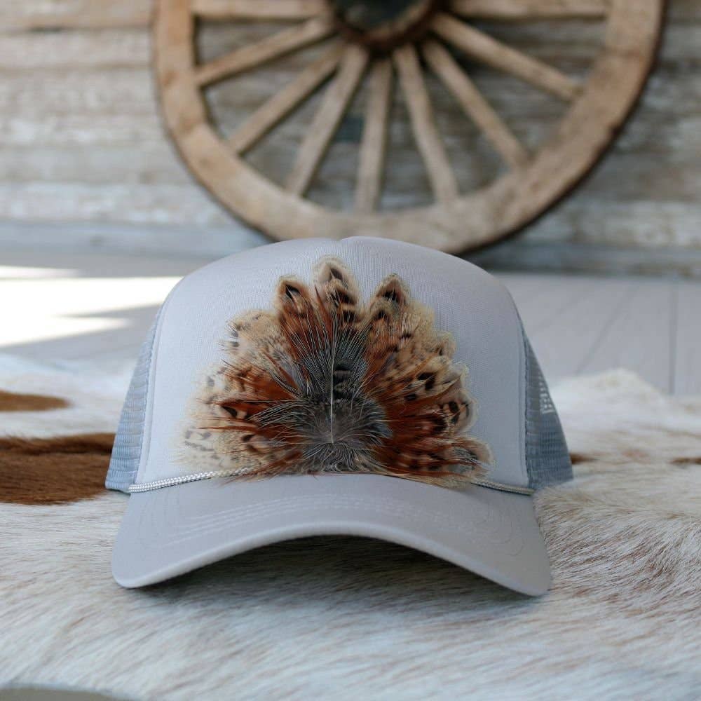 Willow Lane Hat Co. - Wholesale Trucker Hat - Women's - Feathered Trucker Caps7