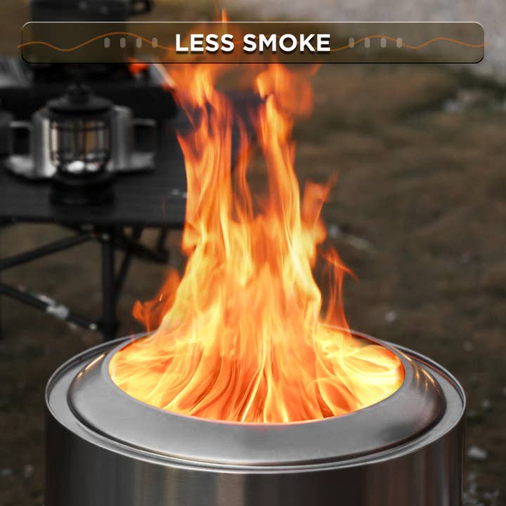 TURBRO - Wholesale Fire Pit - Pluto Smokeless Outdoor Fire Pit - European Version2