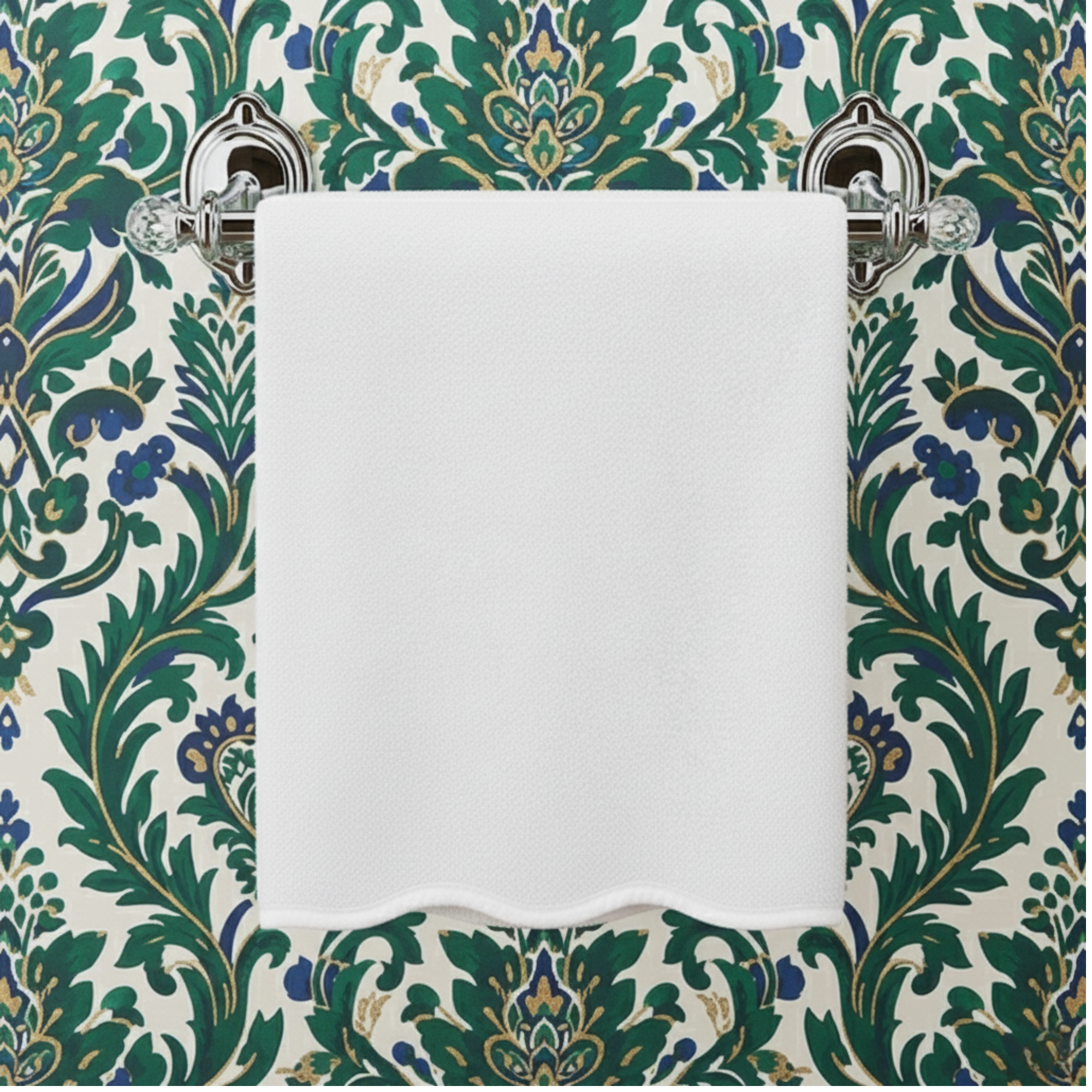 Lotus Linen – wholesale Badrumsmatta – Lyxig badrumsmatta i bomull med kammusselkanter17