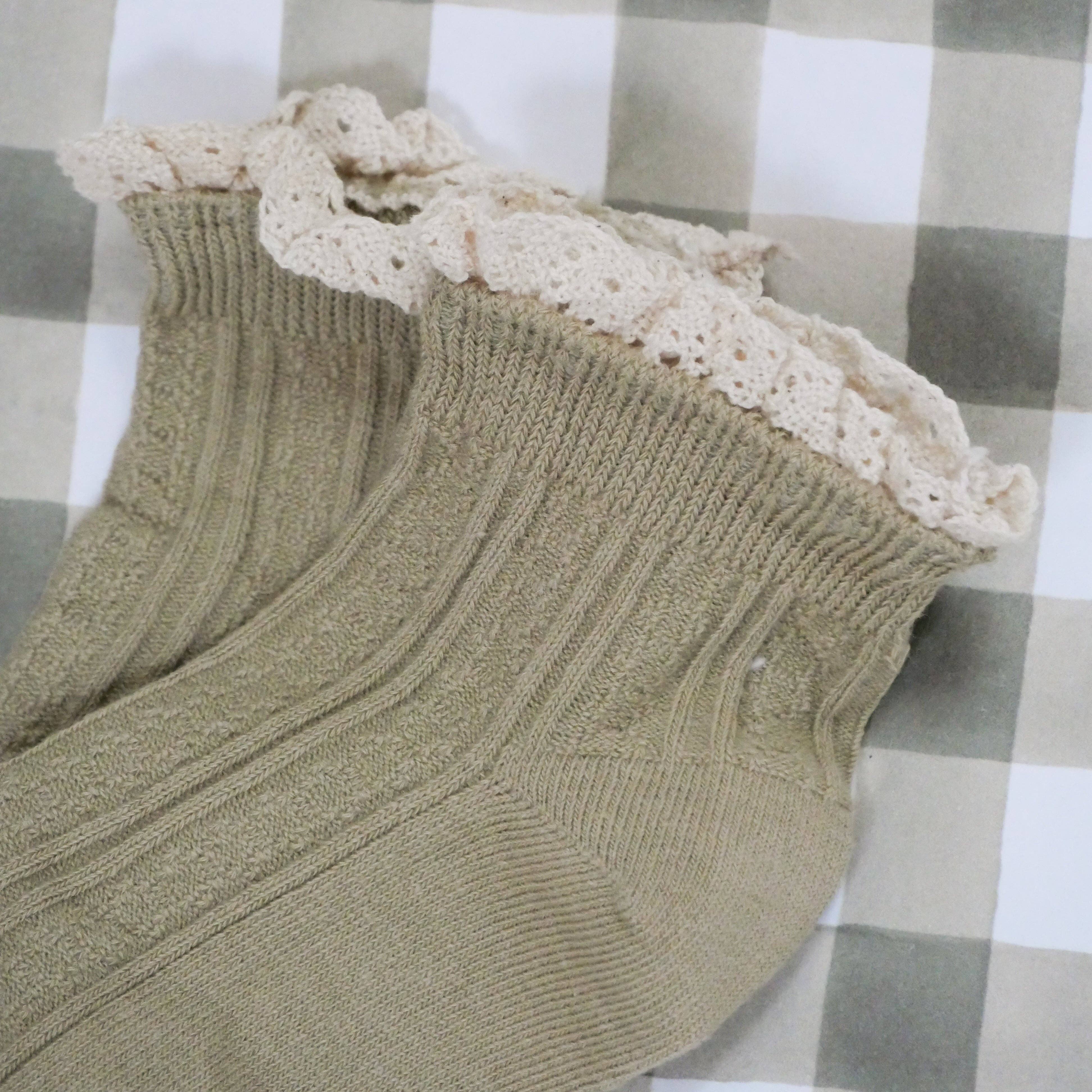 Gentil Coquelicot Paris - Venta al por mayor Calcetines - Mujer - Calcetines bajos de macramé7