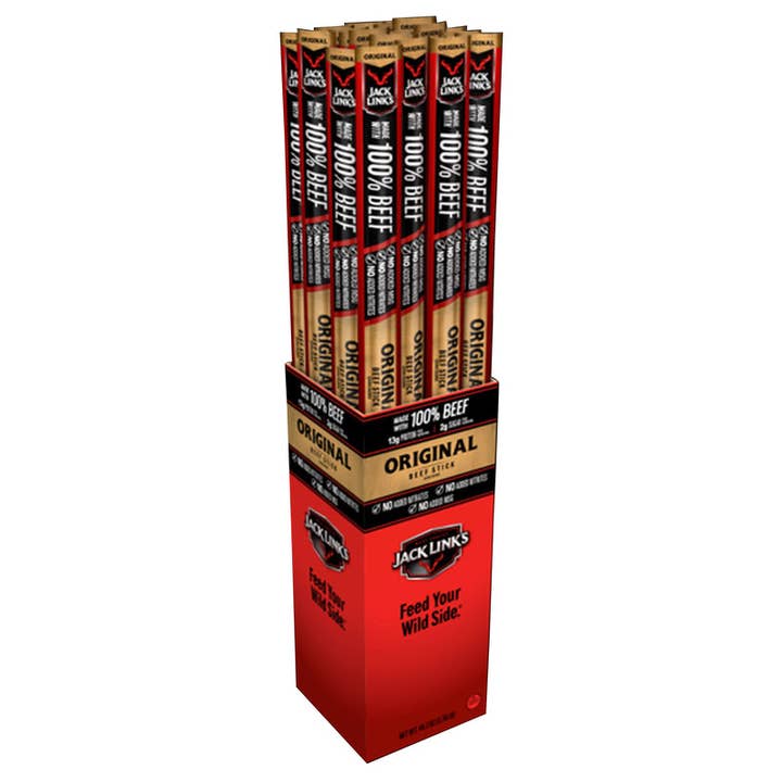 Everyday Supply Co - Wholesale Jerky - Jack Link's Original Beef Stick 1.84 oz, Case of 24
