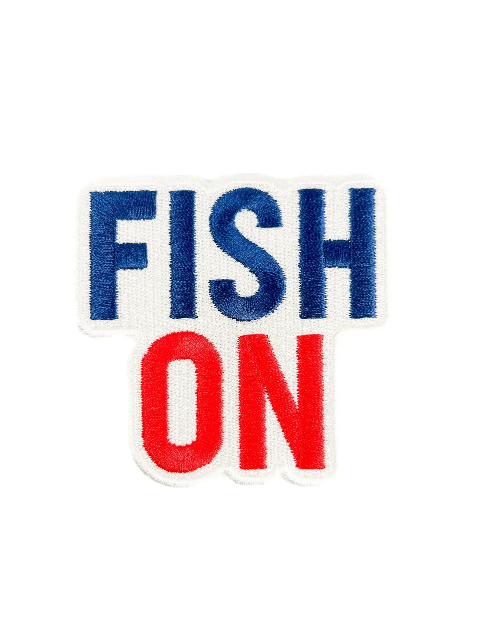 Field Trip Threads - Wholesale Patch - Fish On Patch – Patriotic Embroidered Iron On for Anglers 1
