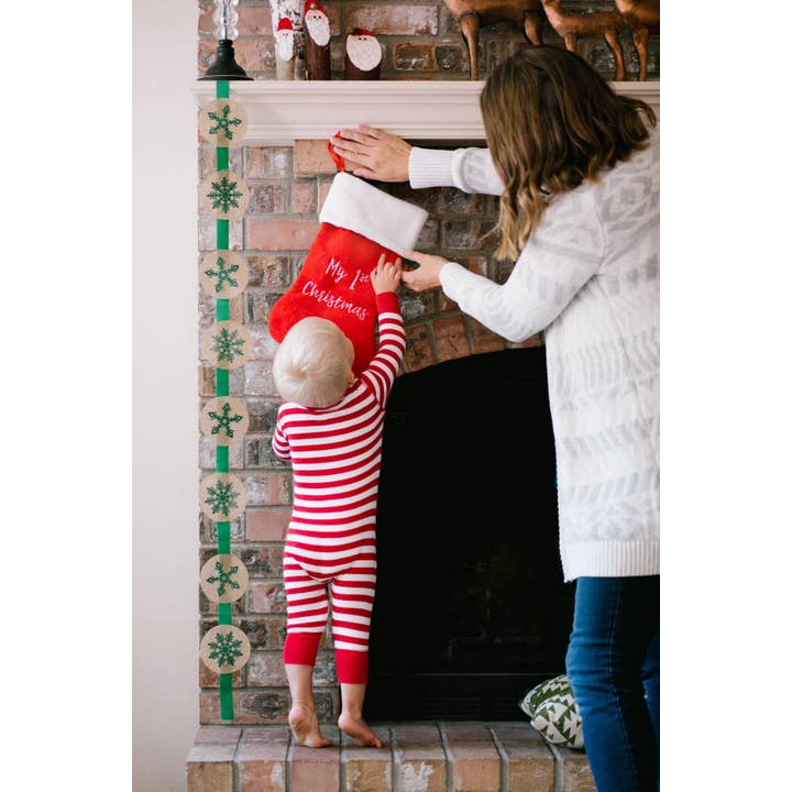 Pearhead - Wholesale Holiday Stocking - My 1st Christmas Holiday Stocking