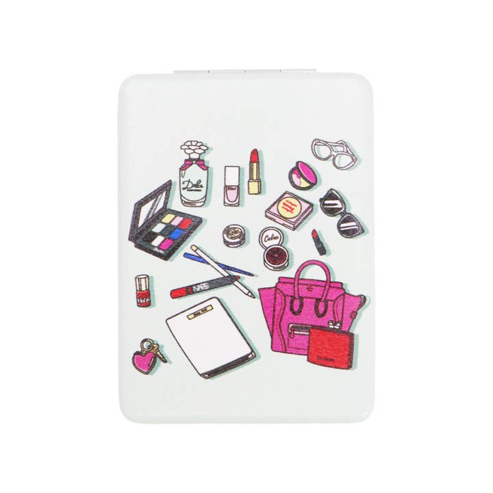 ASSORTED Beauty Salon Makeup Compact Mirror for wholesale on Faire13