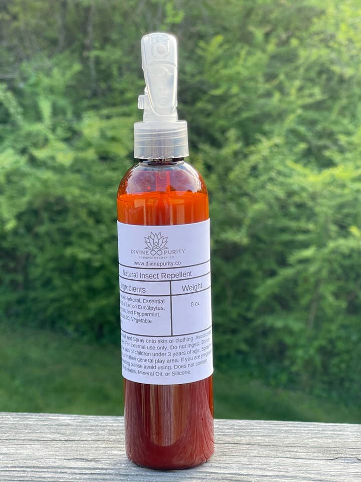 Natural Insect Repellent for wholesale by Divine Purity Aurapothecary, LLC