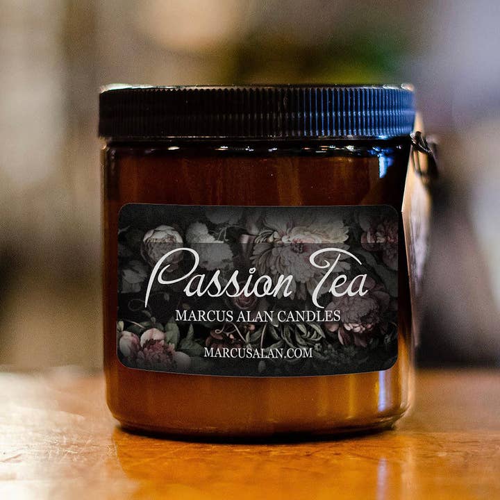Passion Tea Candle for wholesale by Marcus Alan Candles