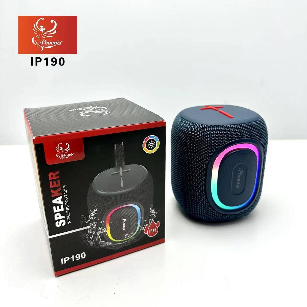 iPhoenix Technology Corporation - Wholesale Speakers - IP-190 Bluetooth Speaker Radio IPX6 WaterProof/Rechargeable 33