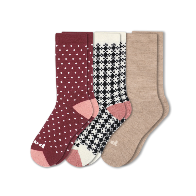 Pacas - Wholesale Socks - Women's - 3 Pack - Women's Crew Pacas Socks16
