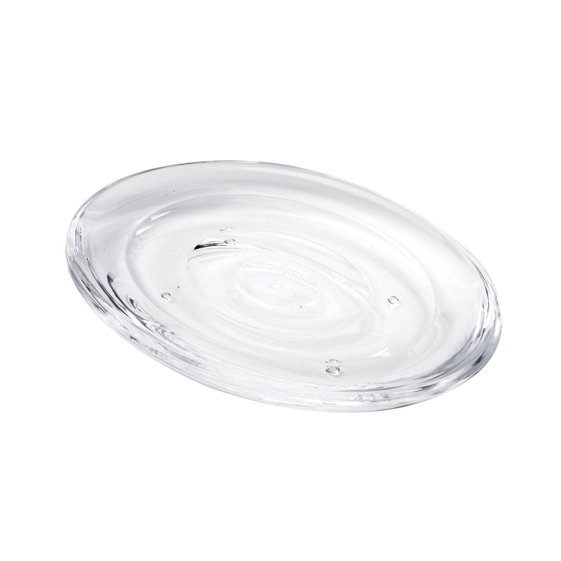 Clear Droplet Soap Dish for wholesale on Faire7
