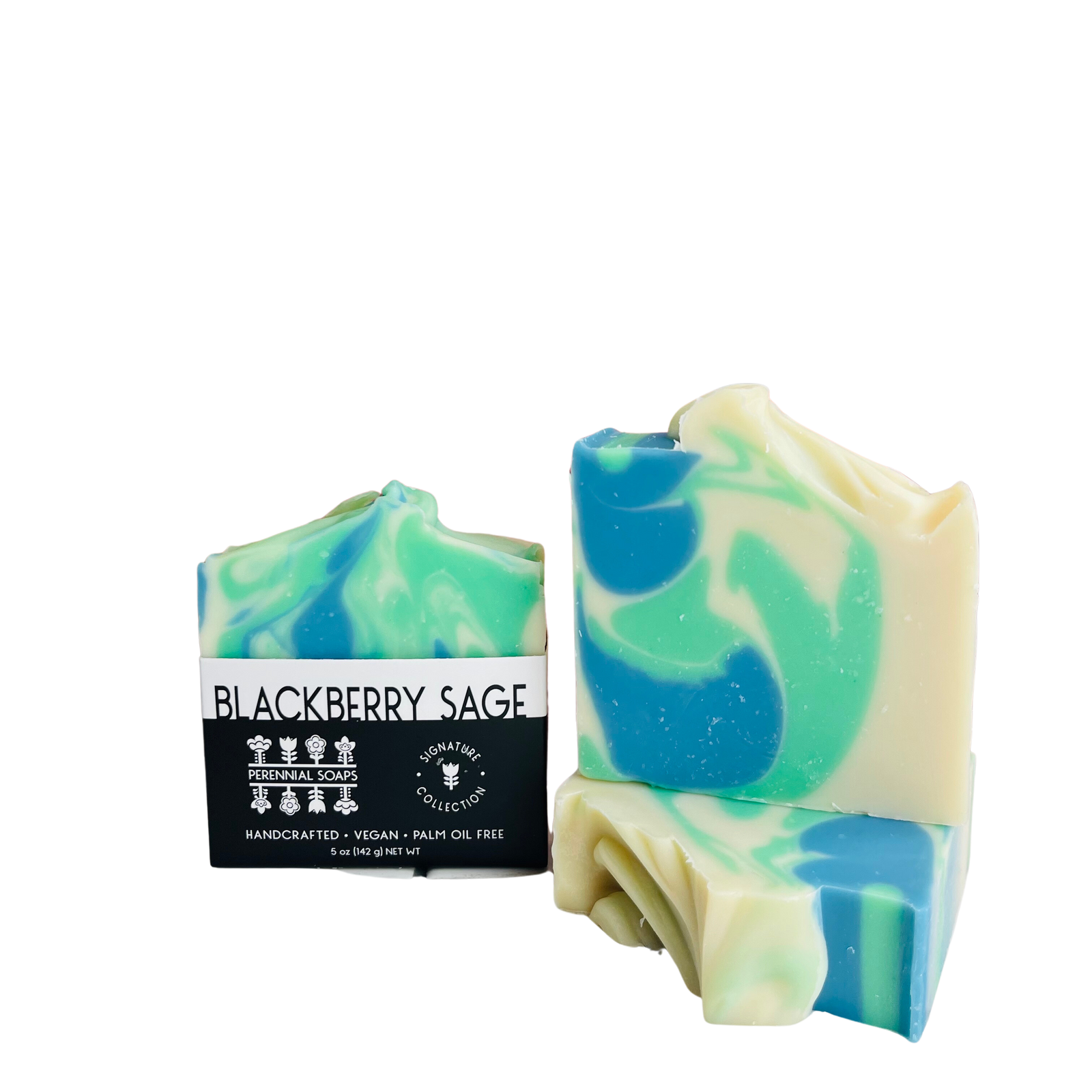 Perennial Soaps - Wholesale Bar Soap - Blackberry Sage Bar Soap2