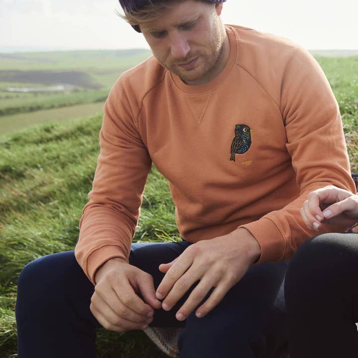 faisán Sudadera orgánica Matt Sewell Starling de venta al por mayor en Faire4