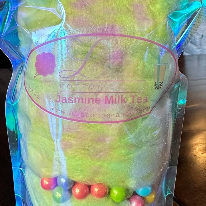 Lush Cotton Candy - Wholesale Cotton Candy - Boba Tea Flavored Cotton Candy3