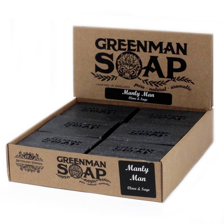 Greenman Soap 100g - Manly Man for wholesale by AWGifts Europe