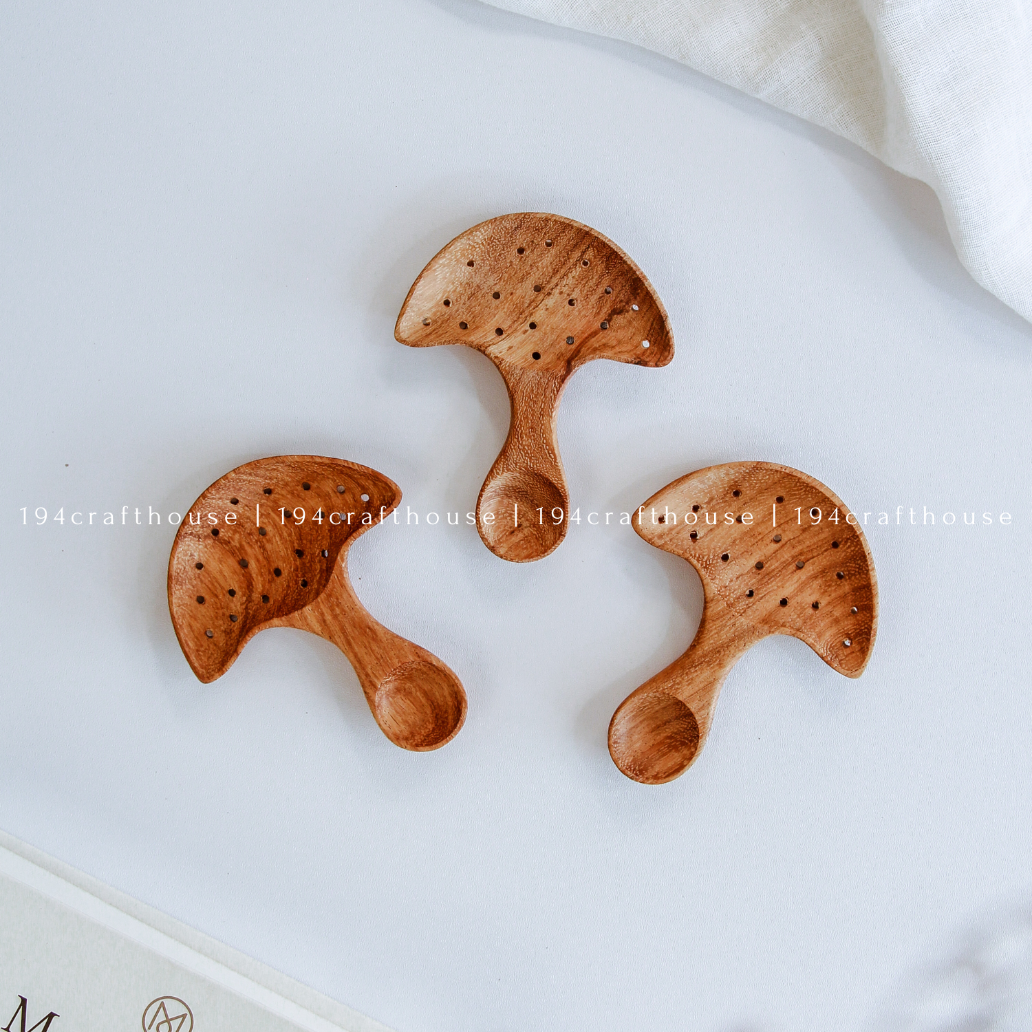 194 Craft House - Vente Cuillère doseuse - Cuillères et pelles à mesurer en bois rustique - Décoration intérieure et cadeaux9