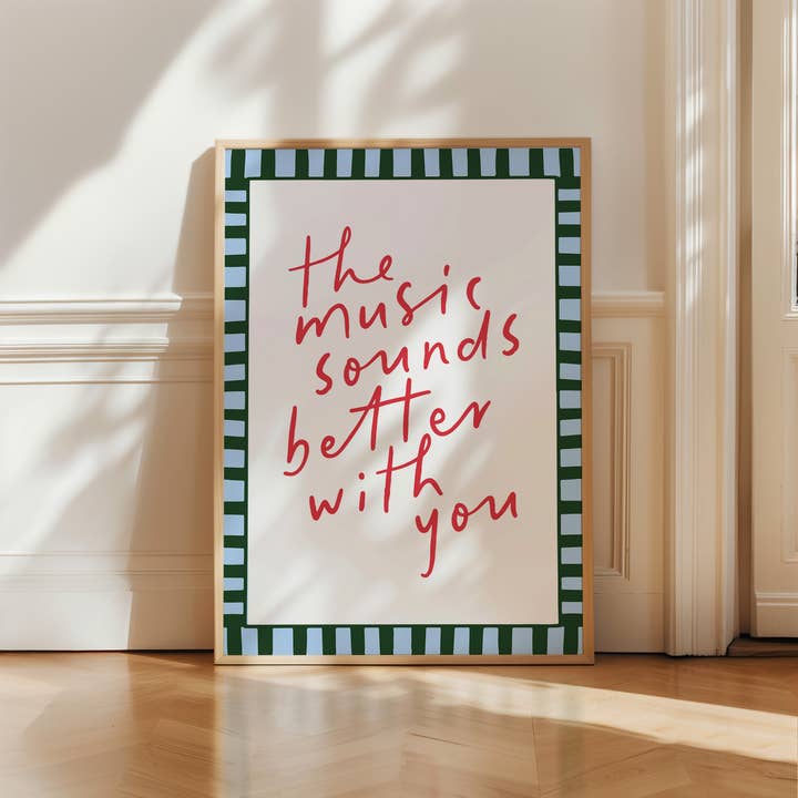 Seven Icons Store - Wholesale Poster - The Music Sounds Better With You, Stardust Poster